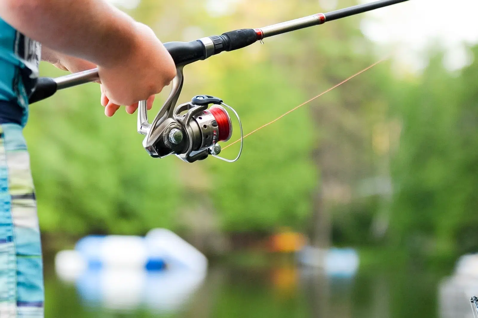 pêche au camping val de coise