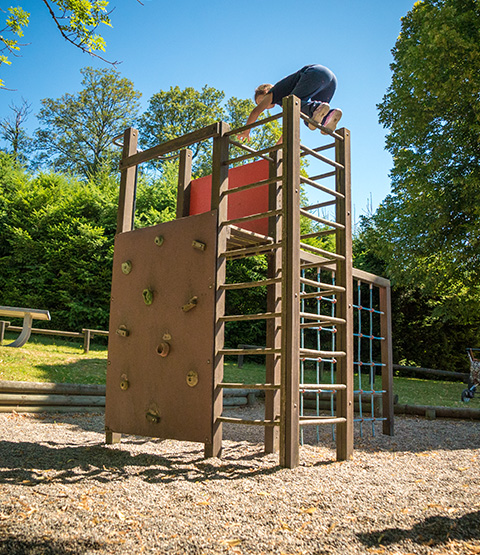 camping avec aire de jeux