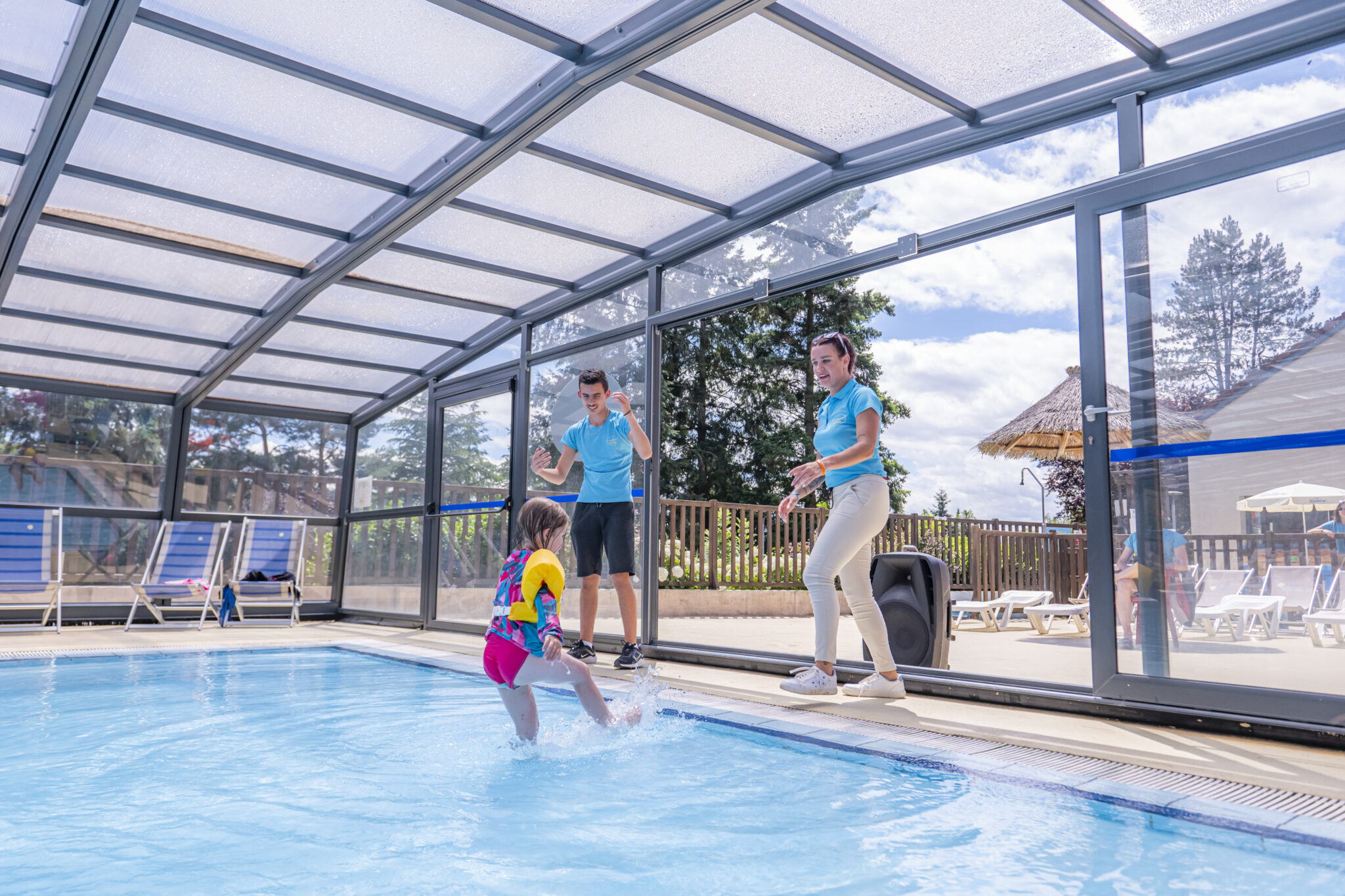 Camping VAL DE COISE piscine avec animateurs
